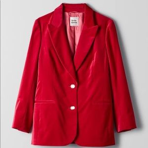 Aritzia- Vesper Velvet Blazer